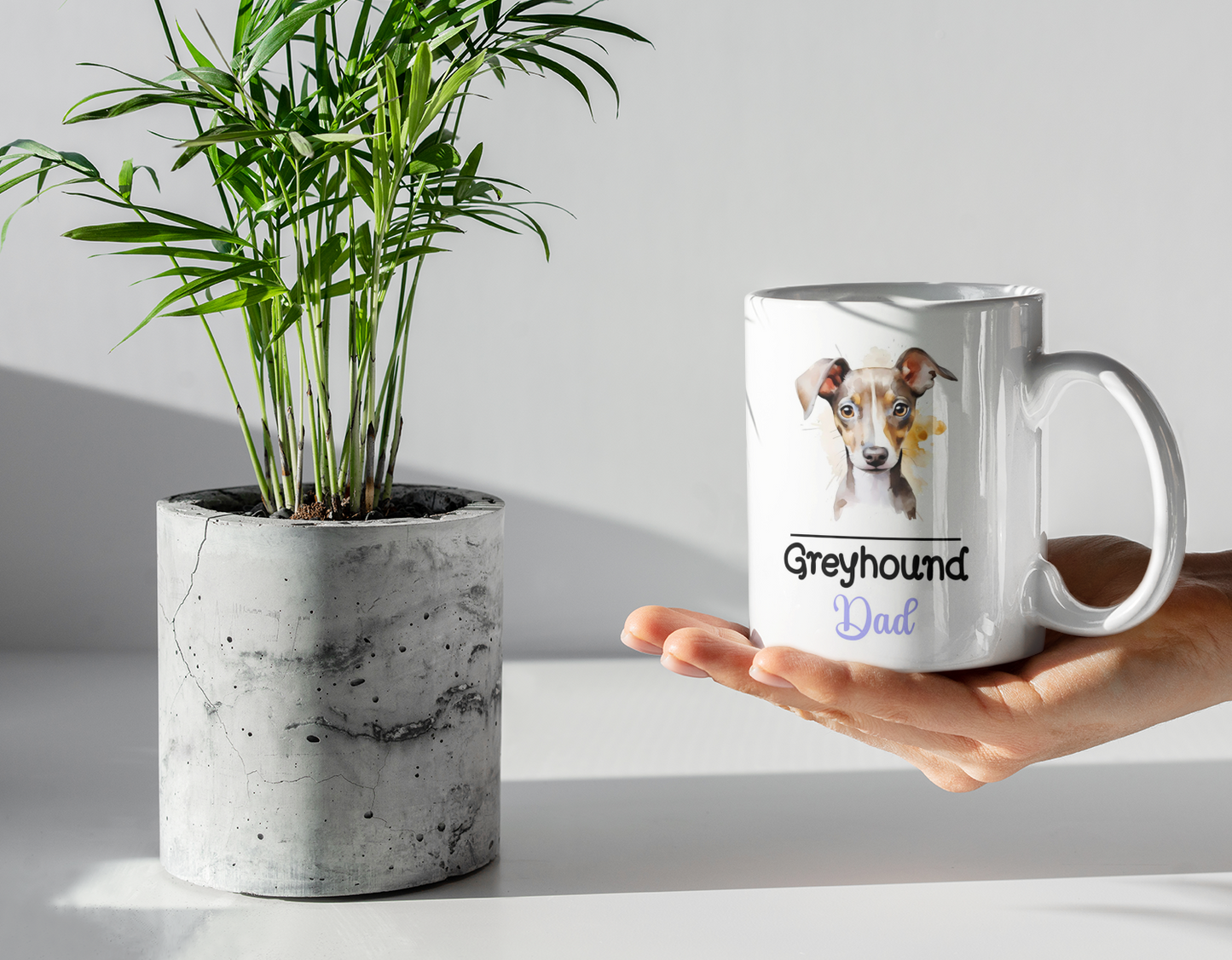 Greyhound Dad Mug Gift Nice Funny Cute Novelty Pet Dog Owner Cup Birthday Christmas Mother's Day Present (Copy)