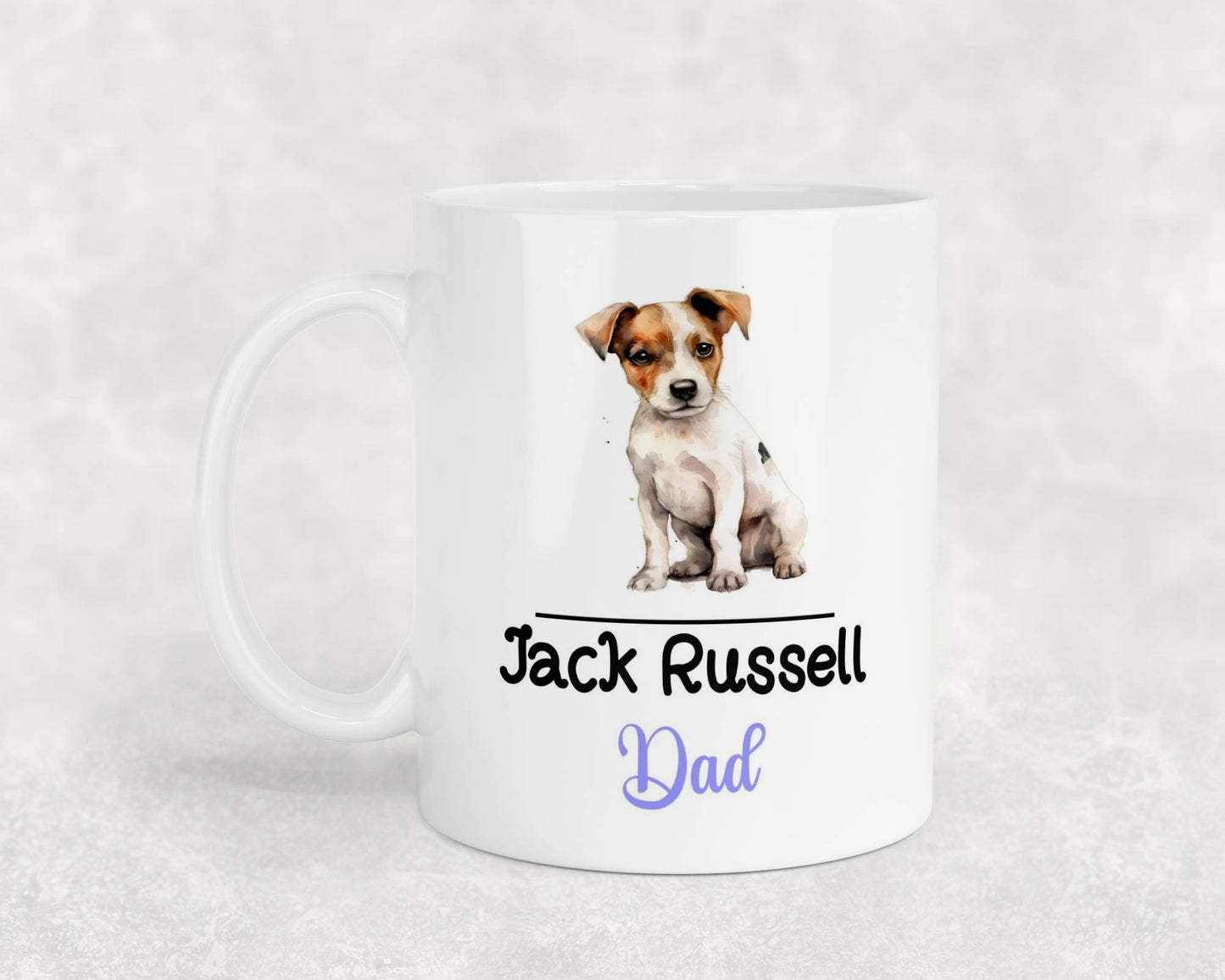 Jack Russell Dad Mug Gift Nice Funny Cute Novelty Pet Dog Owner Cup Birthday Christmas Mother's Day Present