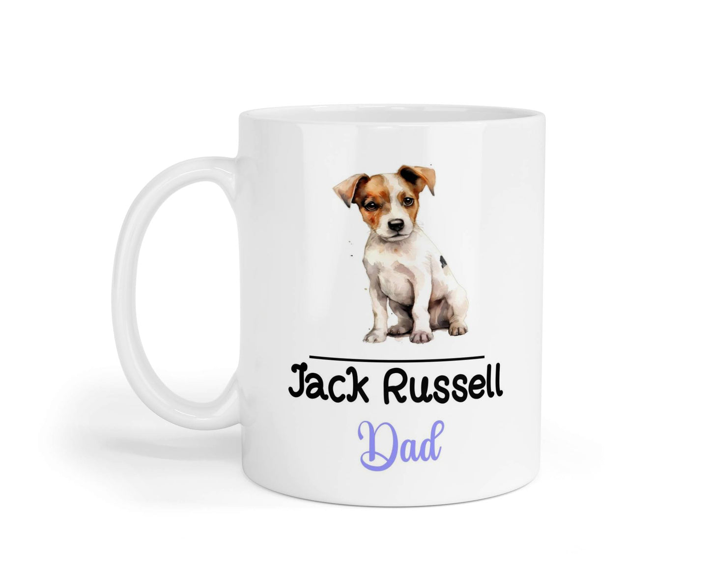 Jack Russell Dad Mug Gift Nice Funny Cute Novelty Pet Dog Owner Cup Birthday Christmas Mother's Day Present