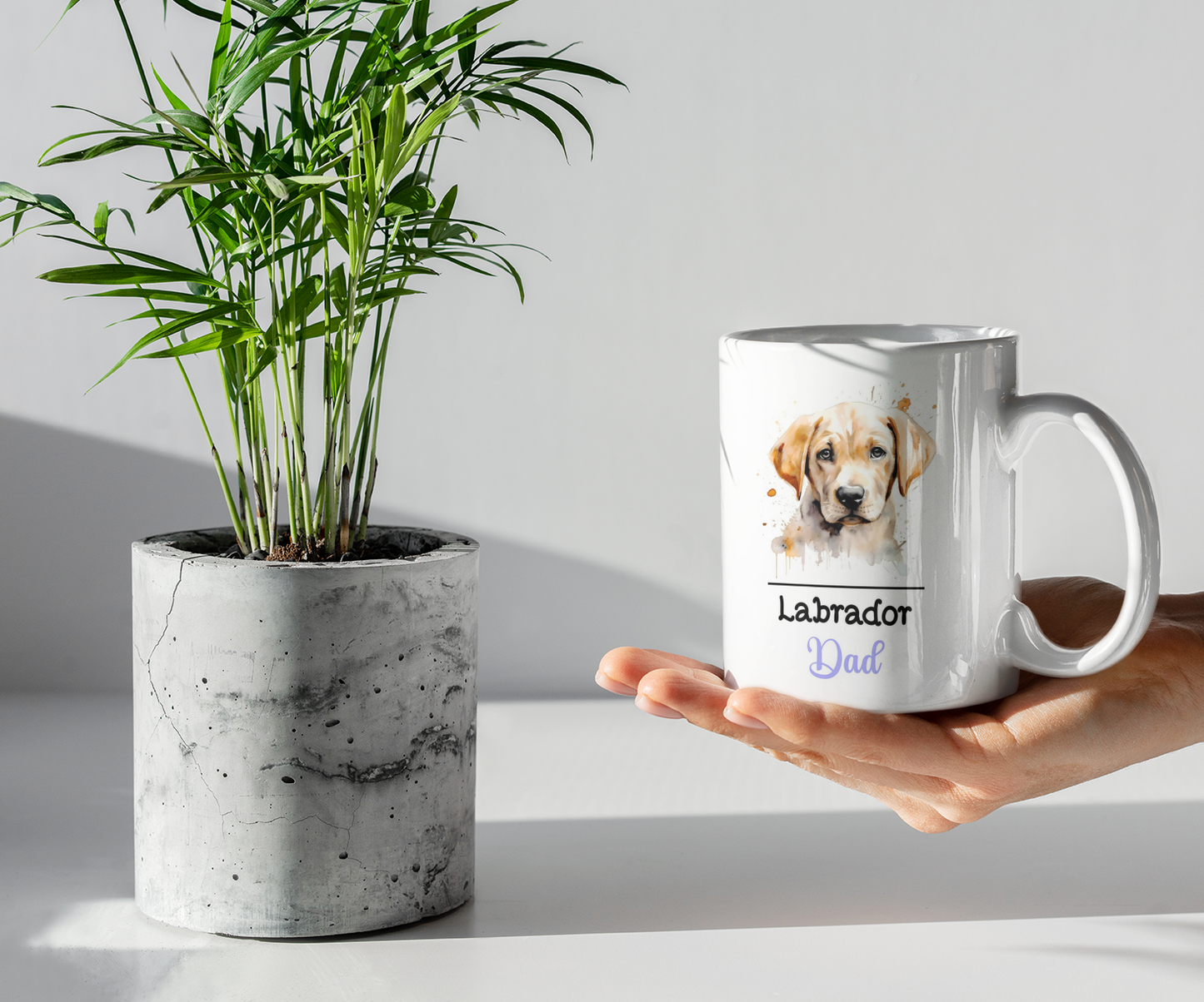 Labrador Dad Mug Gift Nice Funny Cute Novelty Pet Dog Owner Cup Birthday Christmas Mother's Day Present
