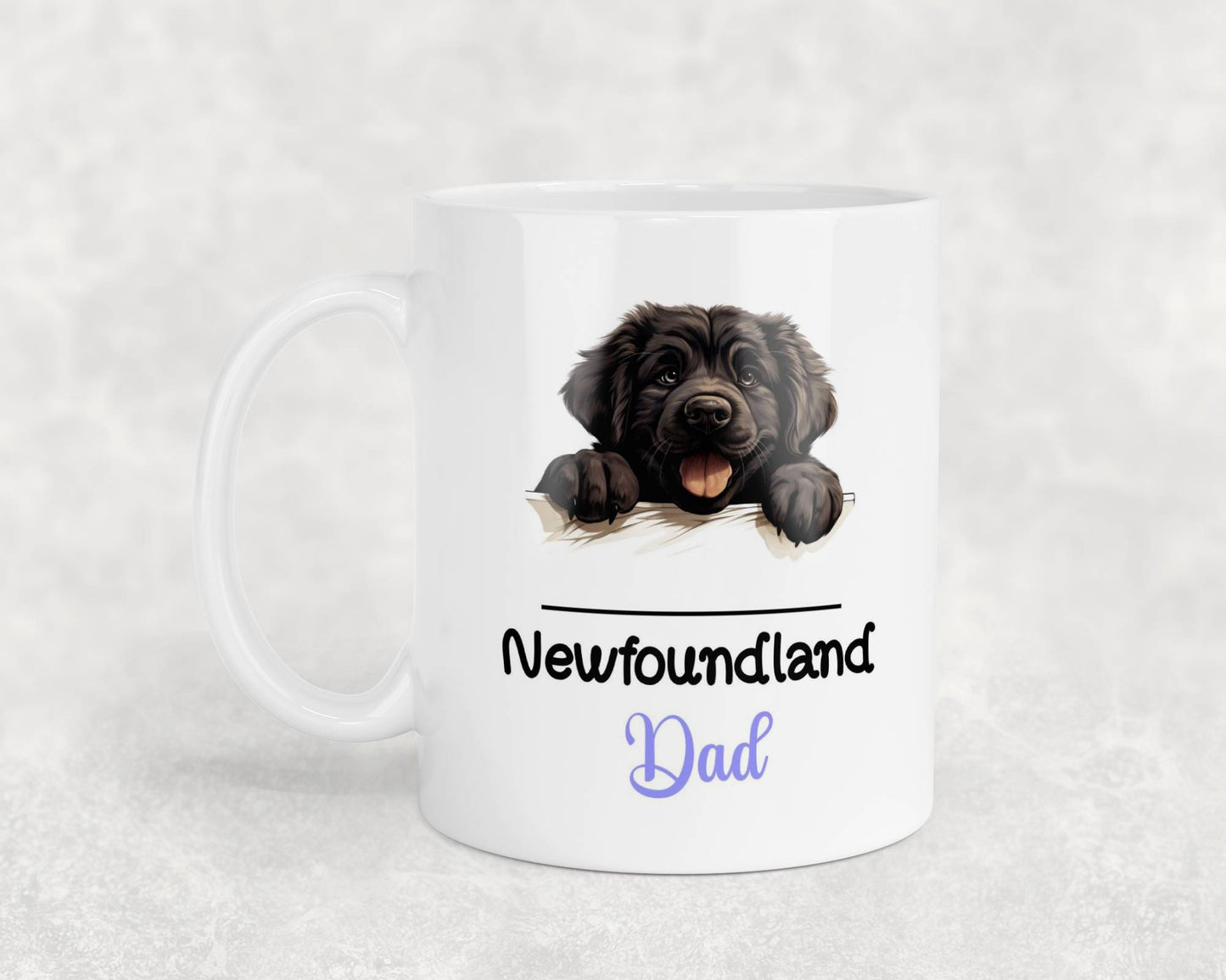 Newfoundland Dad Mug Gift Nice Funny Cute Novelty Pet Dog Owner Cup Birthday Christmas Mother's Day Present