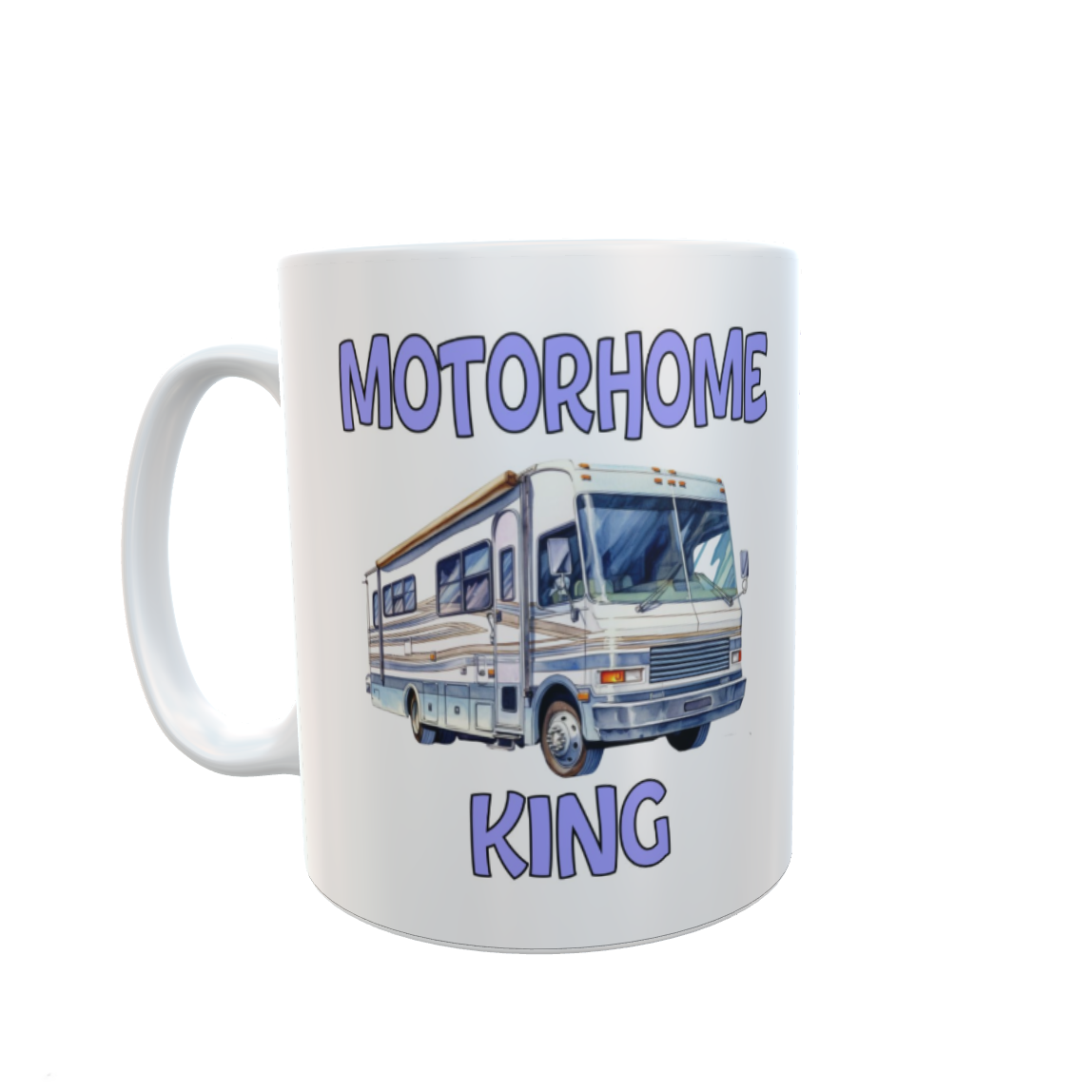 Motorhome King Mug Gift Nice Novelty Cute Funny Joke Holiday Travel Vacation Cup Present