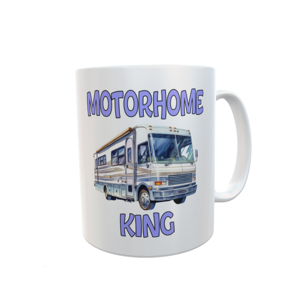 Motorhome King Mug Gift Nice Novelty Cute Funny Joke Holiday Travel Vacation Cup Present