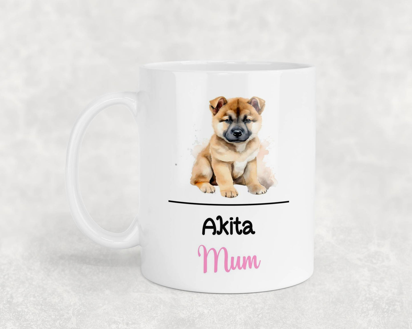 Akita Mum Mug Gift Nice Funny Cute Novelty Pet Dog Owner Cup Birthday Christmas Mother's Day Present