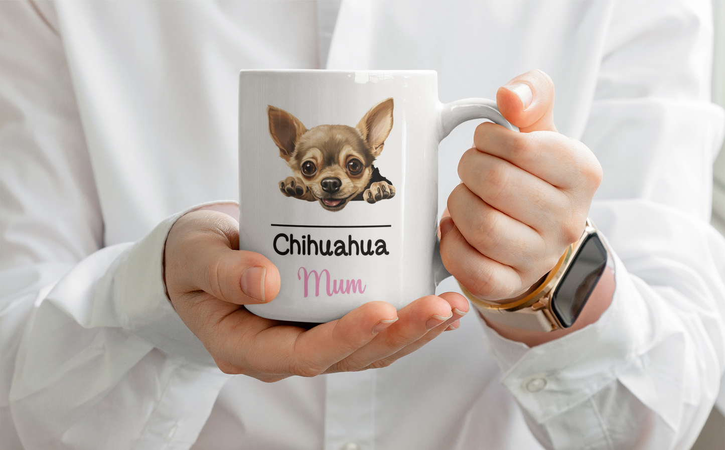 Chihuahua Mum Mug Gift Nice Funny Cute Novelty Pet Dog Owner Cup Birthday Christmas Mother's Day Present