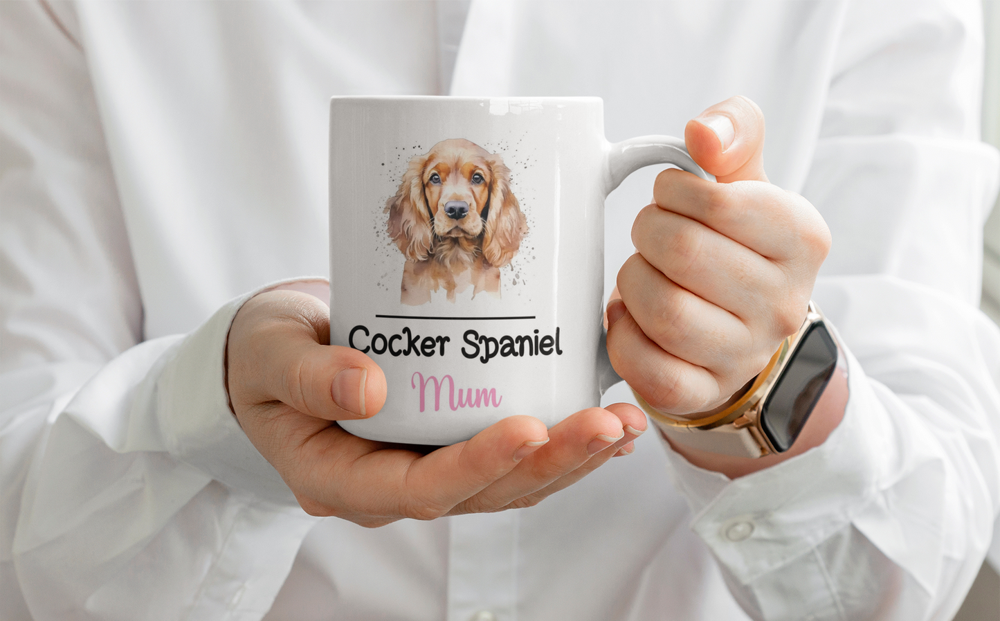 Cocker Spaniel Mum Mug Gift Nice Funny Cute Novelty Pet Dog Owner Cup Birthday Christmas Mother's Day Present