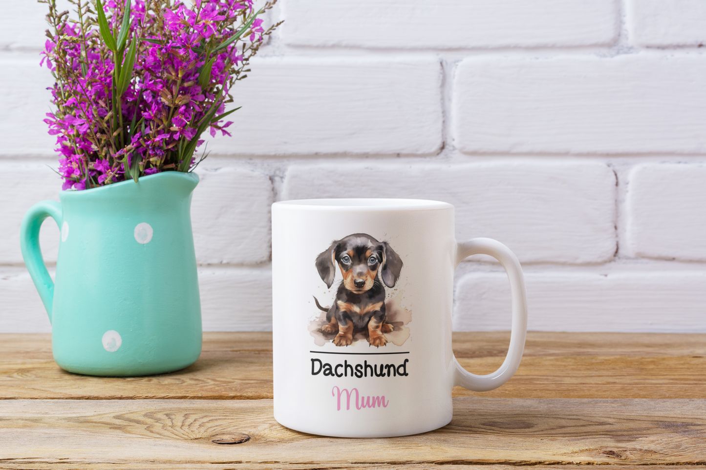 Dachshund Mum Mug Gift Nice Funny Cute Novelty Pet Dog Owner Cup Birthday Christmas Mother's Day Present