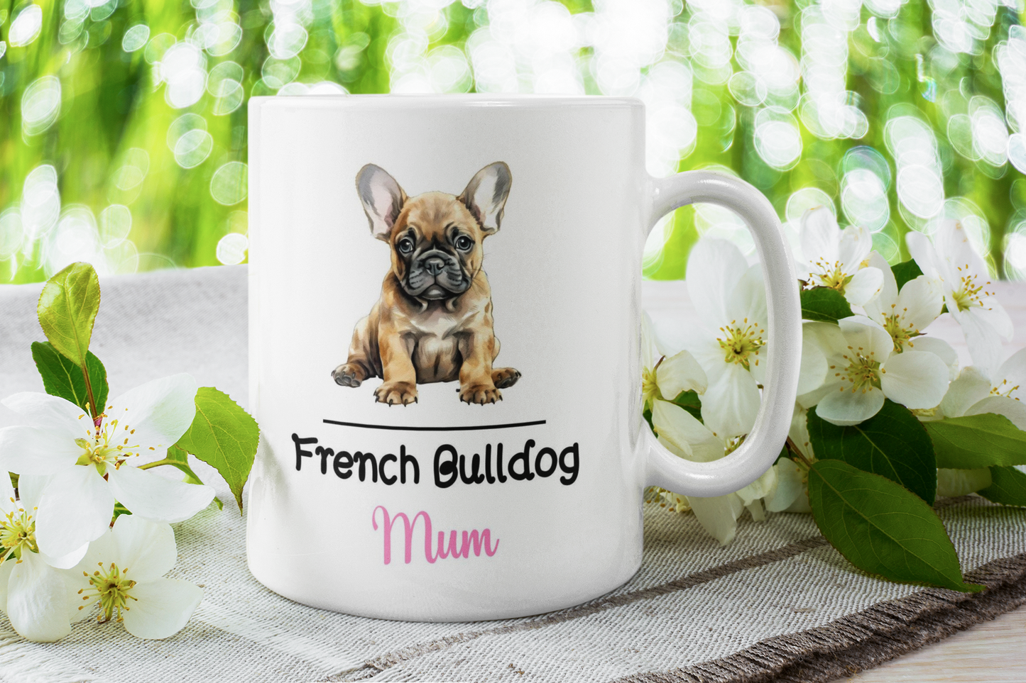 French Bulldog Mum Mug Gift Nice Funny Cute Novelty Pet Dog Owner Cup Birthday Christmas Mother's Day Present
