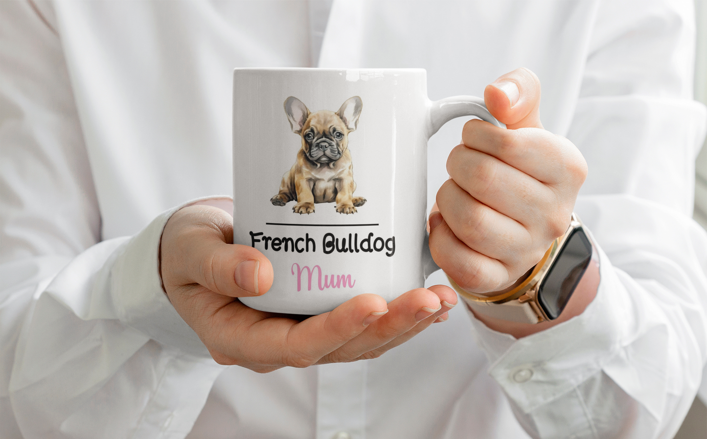 French Bulldog Mum Mug Gift Nice Funny Cute Novelty Pet Dog Owner Cup Birthday Christmas Mother's Day Present