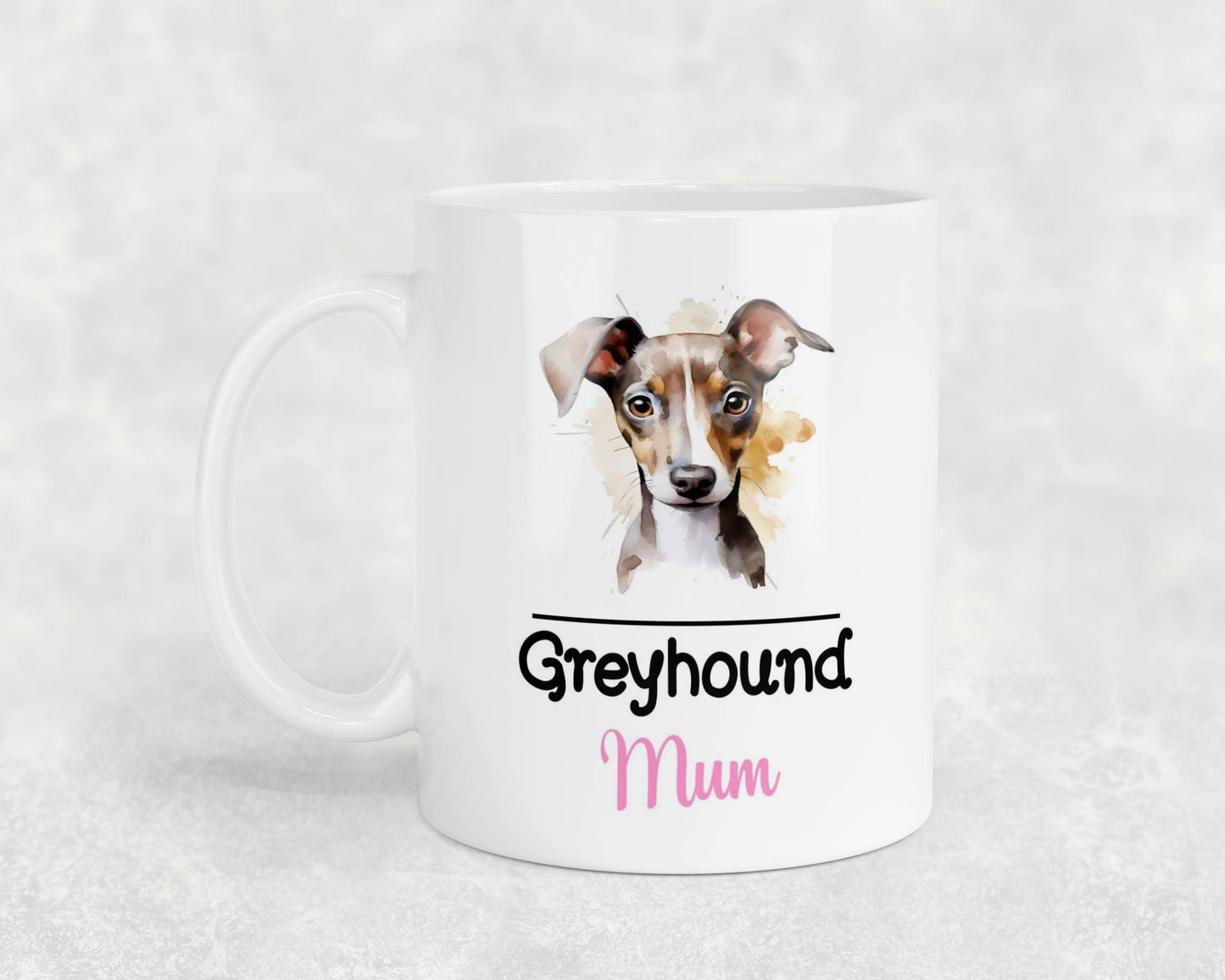 Greyhound Mum Mug Gift Nice Funny Cute Novelty Pet Dog Owner Cup Birthday Christmas Mother's Day Present