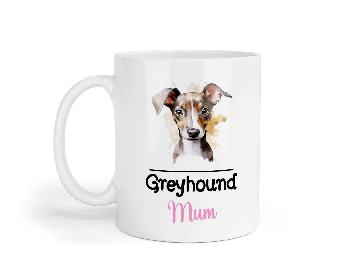 Greyhound Mum Mug Gift Nice Funny Cute Novelty Pet Dog Owner Cup Birthday Christmas Mother's Day Present