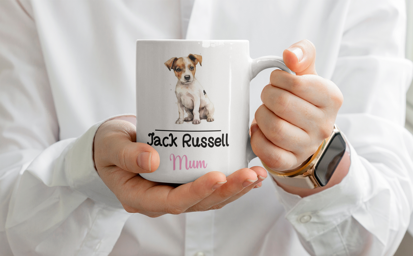 Jack Russell Mum Mug Gift Nice Funny Cute Novelty Pet Dog Owner Cup Birthday Christmas Mother's Day Present