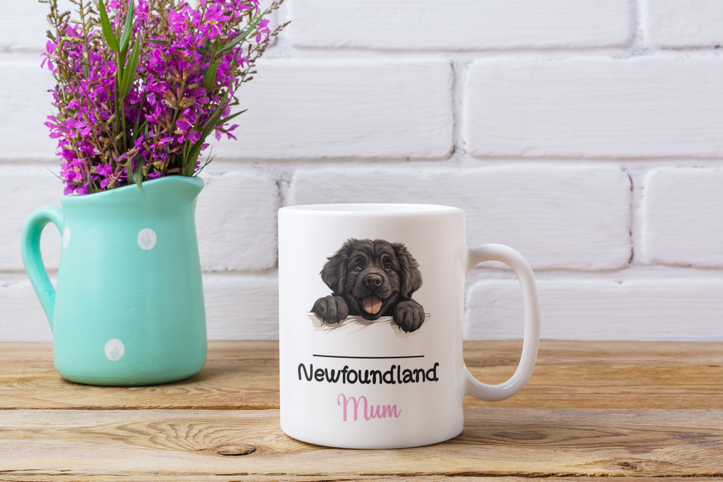 Newfoundland Mum Mug Gift Nice Funny Cute Novelty Pet Dog Owner Cup Birthday Christmas Mother's Day Present