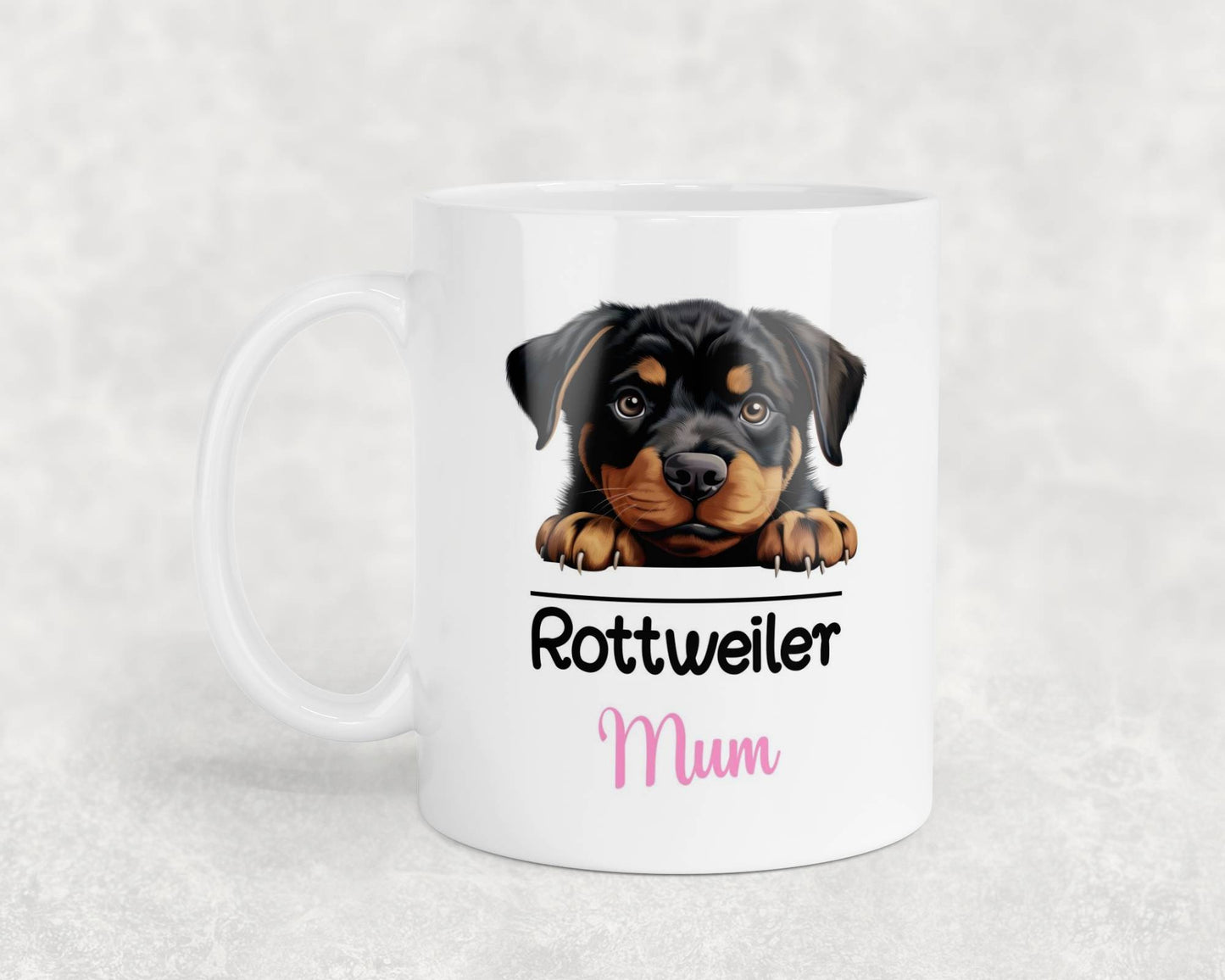 Rottweiler Mum Mug Gift Nice Funny Cute Novelty Pet Dog Owner Cup Birthday Christmas Mother's Day Present