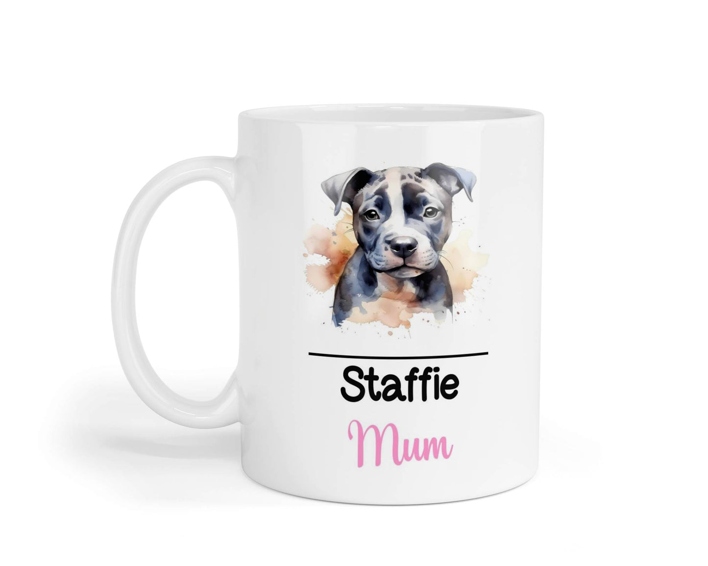 Staffie Mum Mug Gift Nice Funny Cute Novelty Pet Dog Owner Cup Birthday Christmas Mother's Day Present (Copy)