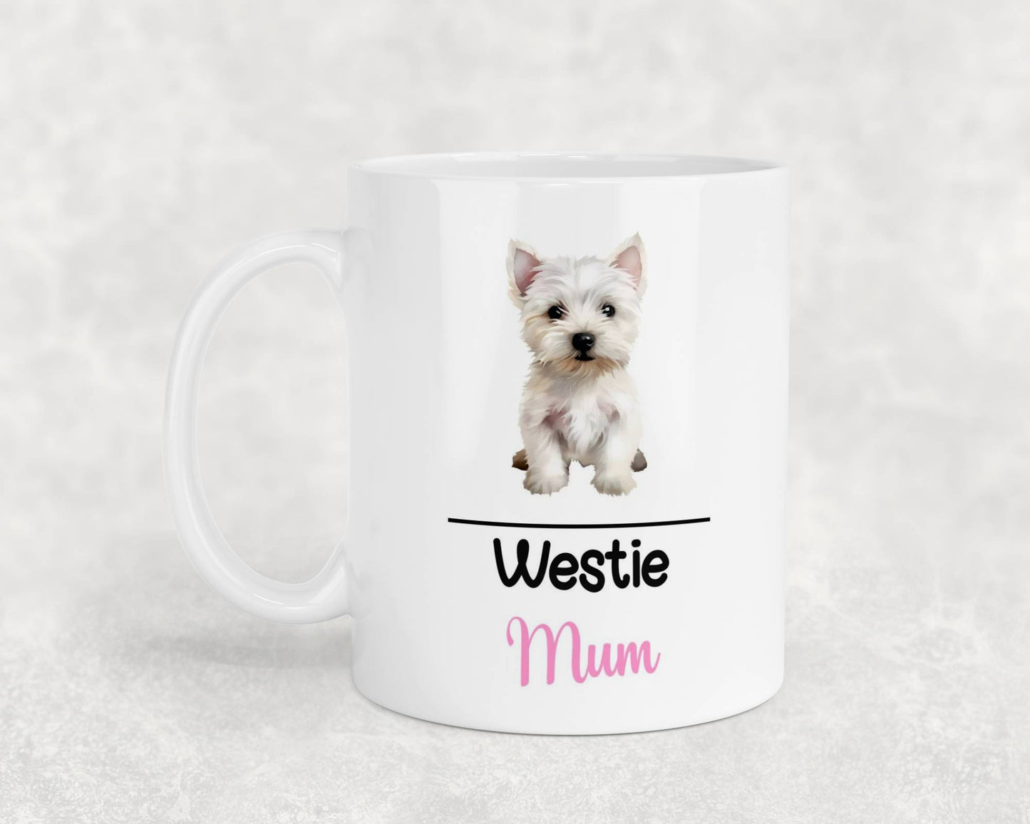 Westie Mum Mug Gift Nice Funny Cute Novelty Pet Dog Owner Cup Birthday Christmas Mother's Day Present