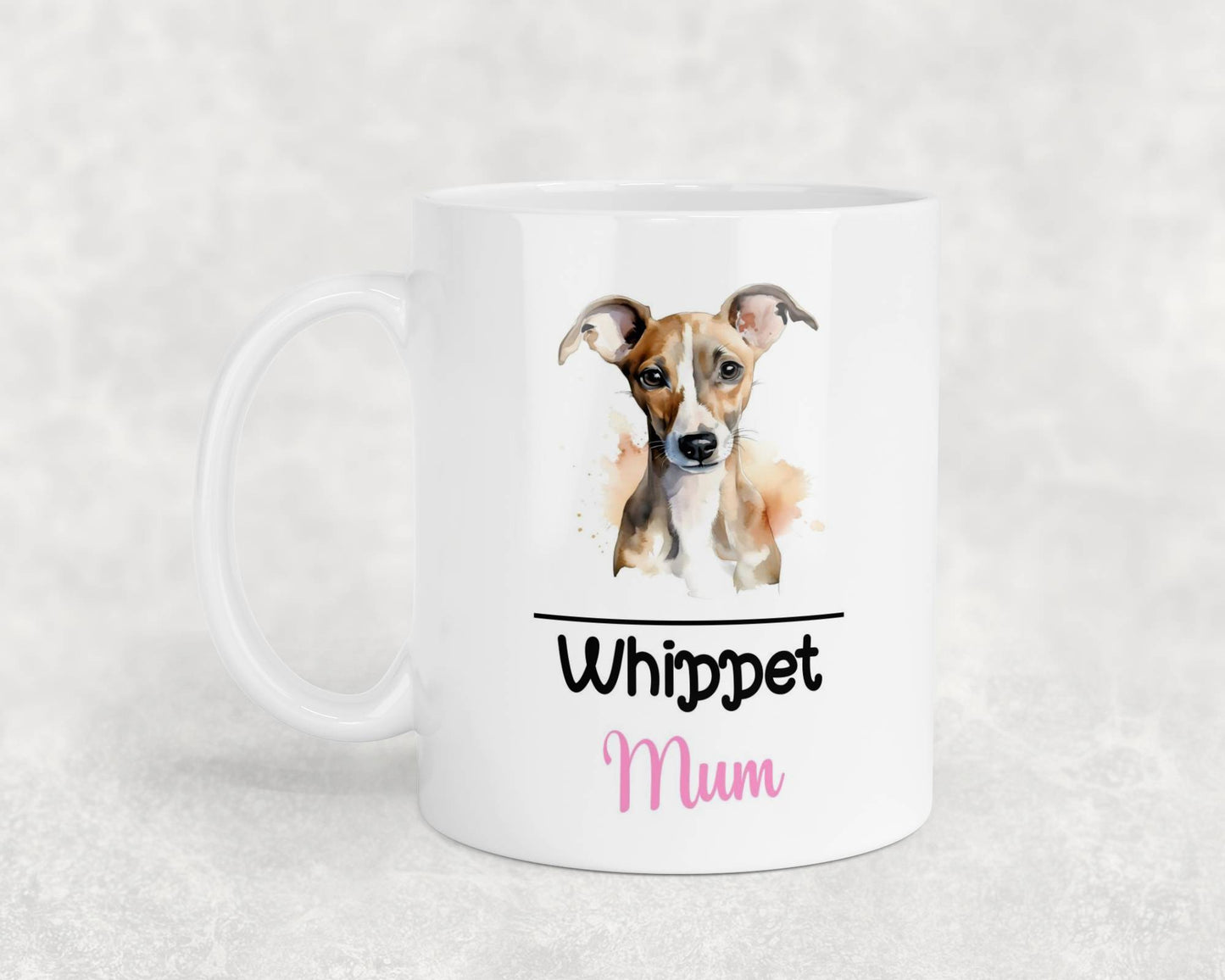 Whippet Mum Mug Gift Nice Funny Cute Novelty Pet Dog Owner Cup Birthday Christmas Mother's Day Present
