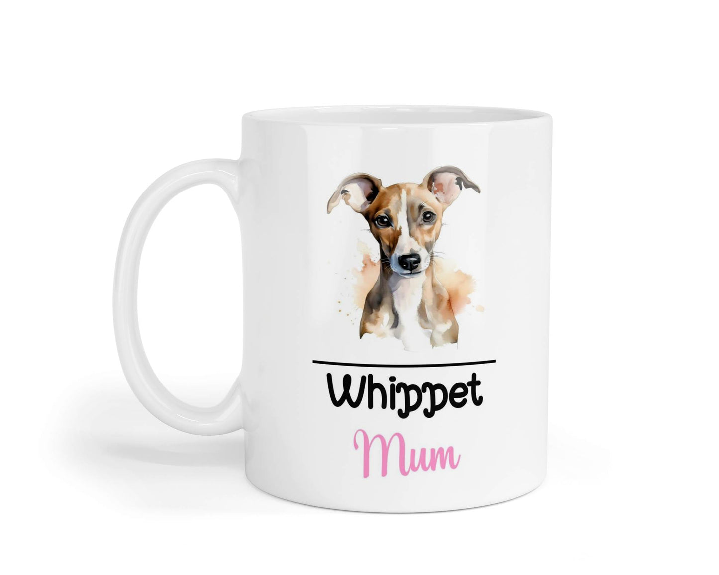 Whippet Mum Mug Gift Nice Funny Cute Novelty Pet Dog Owner Cup Birthday Christmas Mother's Day Present