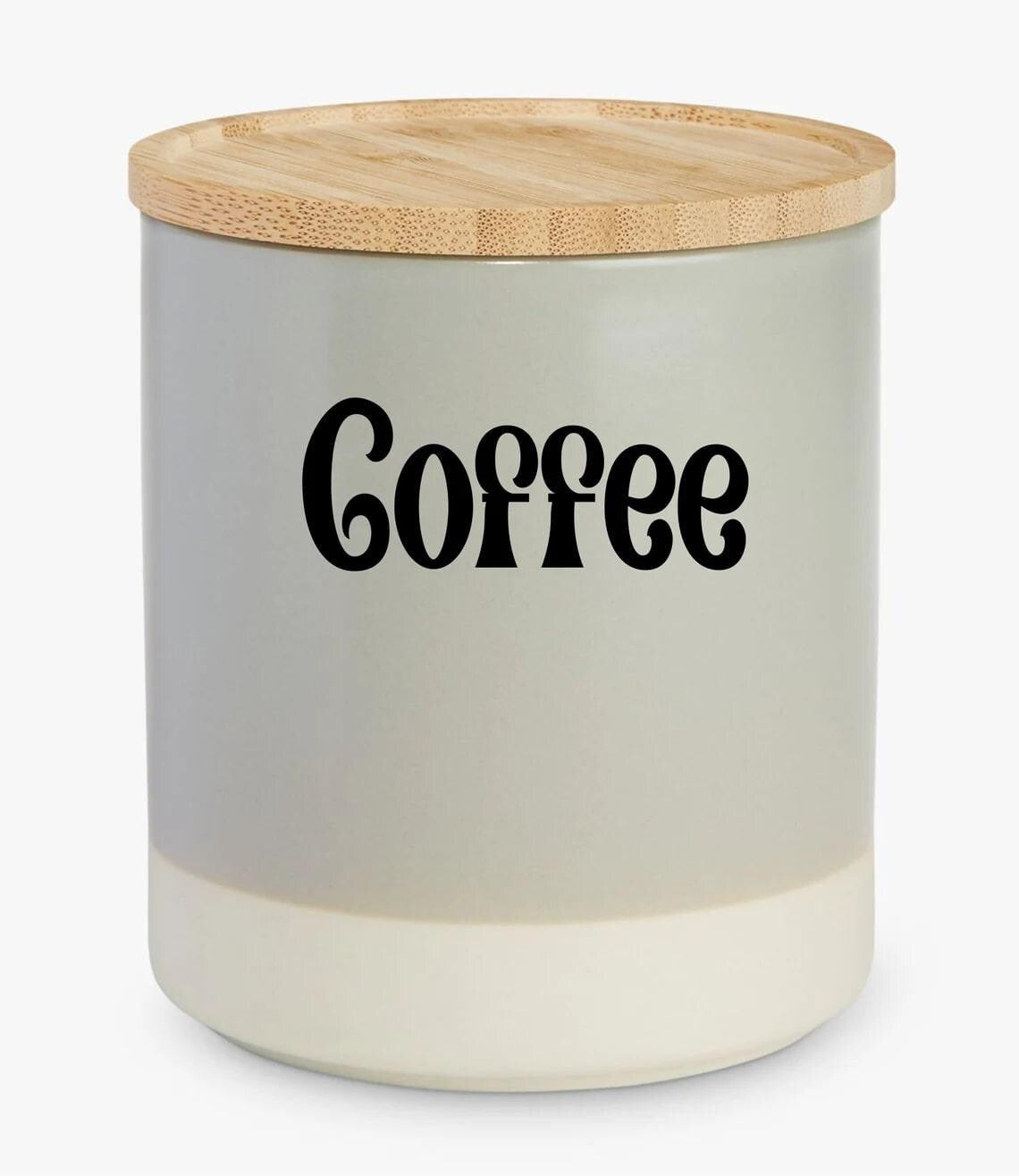 Tea Coffee Sugar Jar Stickers Labels Kitchen House Home Cupboard Glass Storage Cute Vinyl Decals