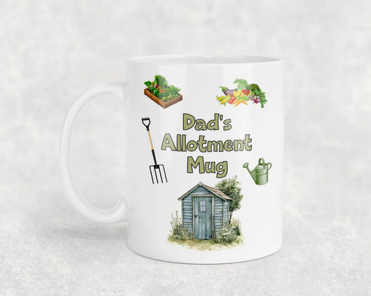 Dad Allotment Mug Gift Novelty Nice Fun Cute Gardening Present