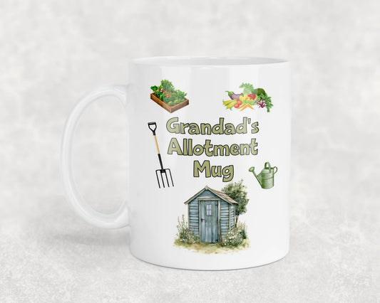 Grandad Allotment Mug Gift Novelty Nice Fun Cute Gardening Present