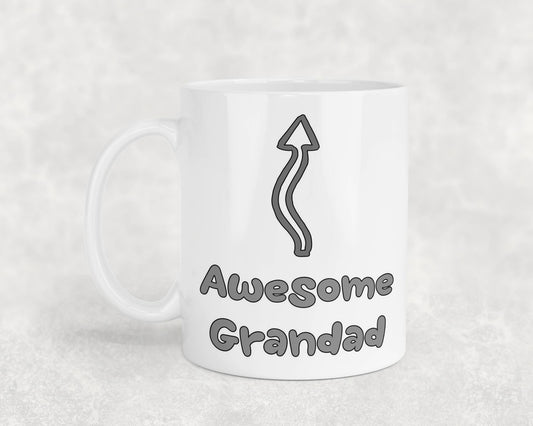 Grandad Mug Gift I'm An Awesome Novelty Nice Fun Cute Cup Present