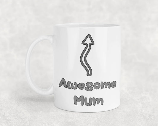 Mum Mug Gift I'm An Awesome Novelty Nice Fun Cute Cup Present