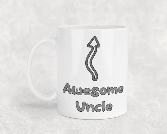 Uncle Mug Gift I'm An Awesome Novelty Nice Fun Cute Cup Present