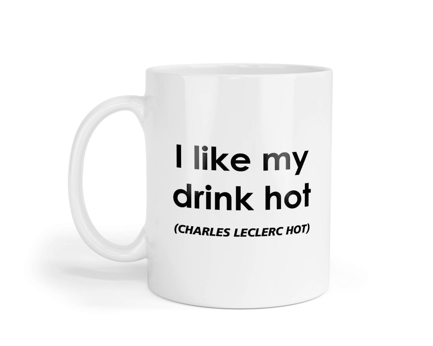 Charles Leclerc Mug Gift I Like My Drink Hot Nice Cute Novelty F1 Driver Fan Cup