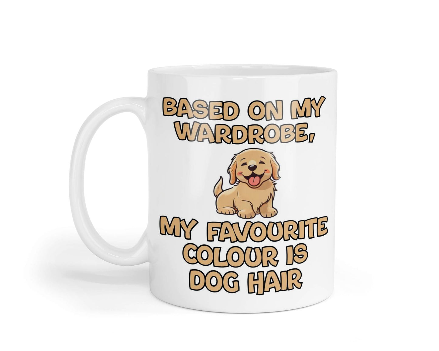 Dog Owner Mug Gift My Favourite Colour is Dog Hair Nice Cute Novelty Printed Cup Present