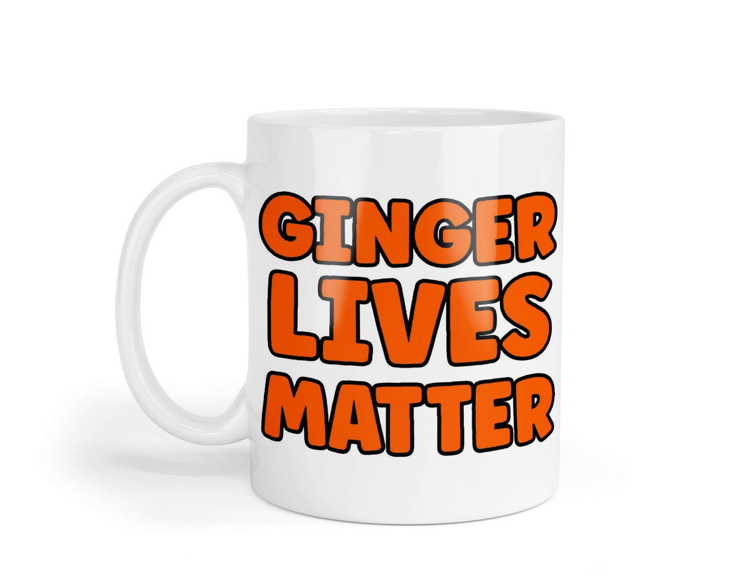 Ginger Mug Gift Ginger Lives Matter Nice Cute Novelty Redhead Ginge Hair Printed Cup Present