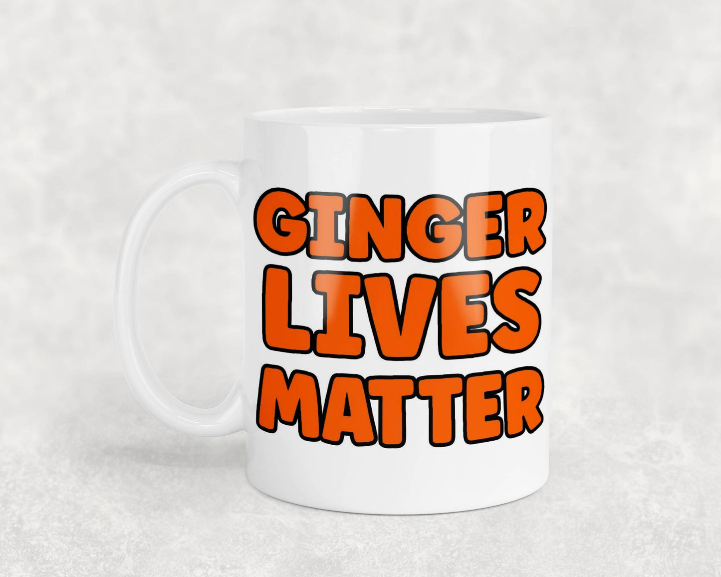 Ginger Mug Gift Ginger Lives Matter Nice Cute Novelty Redhead Ginge Hair Printed Cup Present
