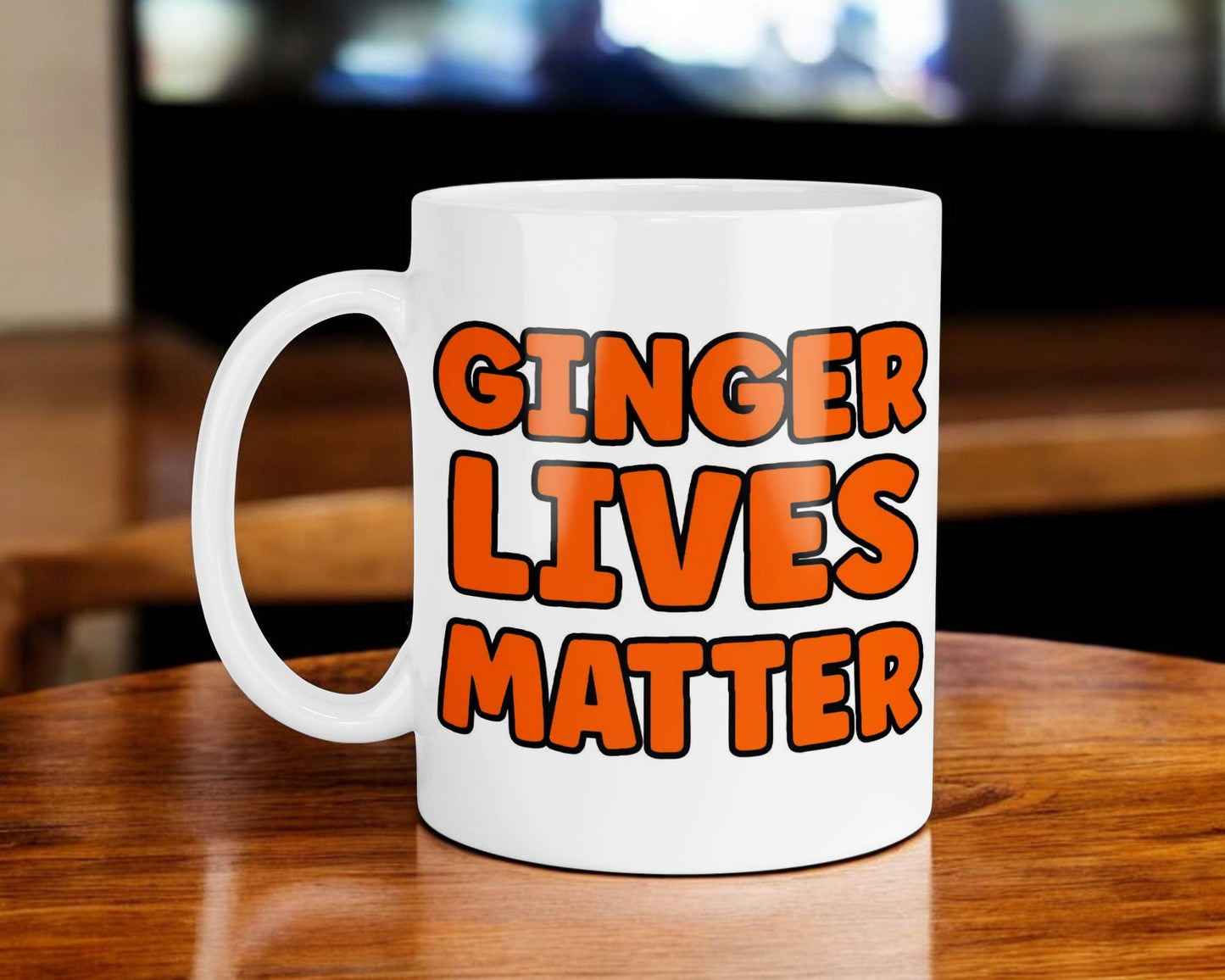 Ginger Mug Gift Ginger Lives Matter Nice Cute Novelty Redhead Ginge Hair Printed Cup Present