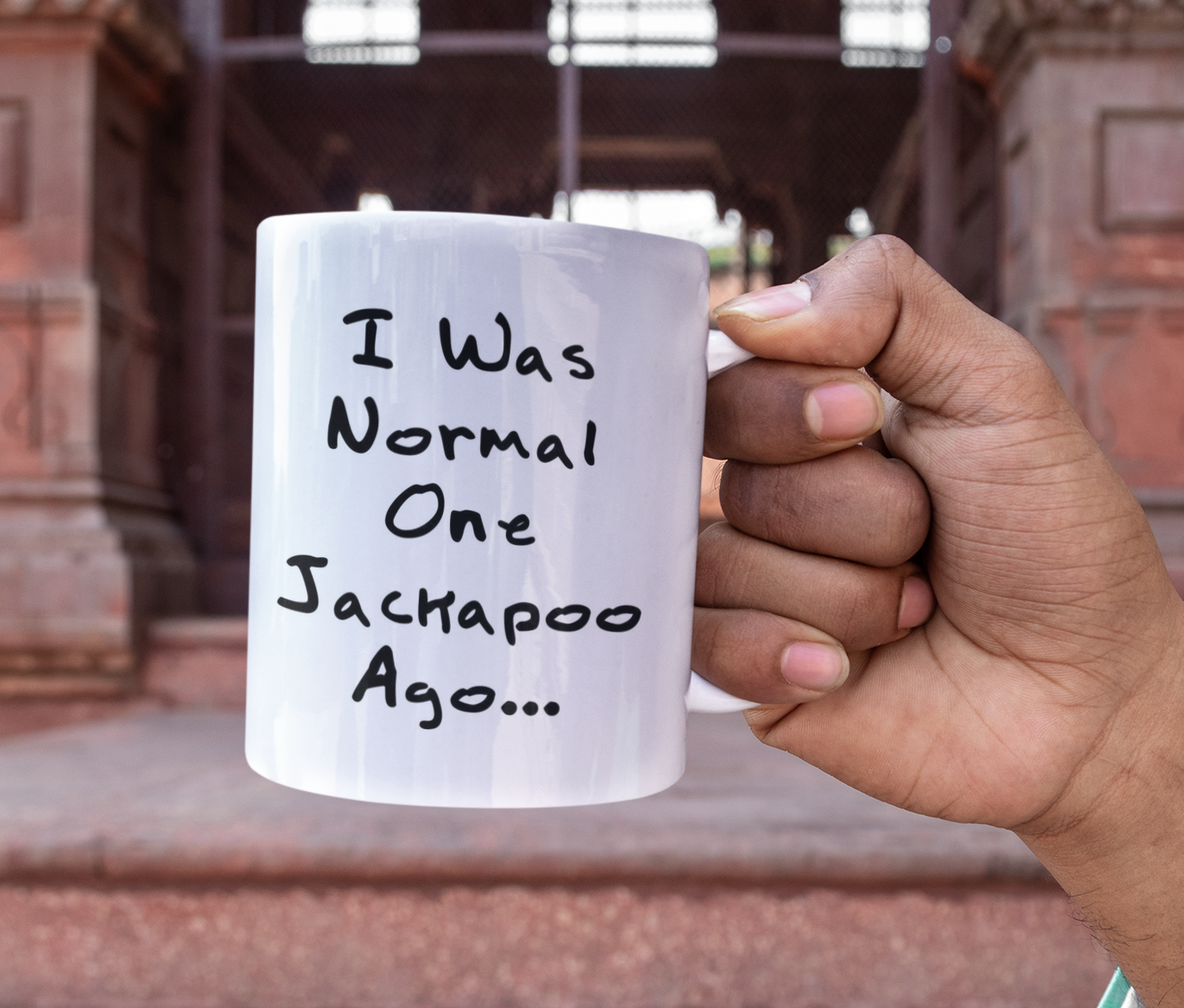 Jackapoo Mug Gift - I Was Normal One Jackapoo Ago - Nice Cute Novelty Funny Dog Owner Present