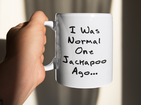 Jackapoo Mug Gift - I Was Normal One Jackapoo Ago - Nice Cute Novelty Funny Dog Owner Present
