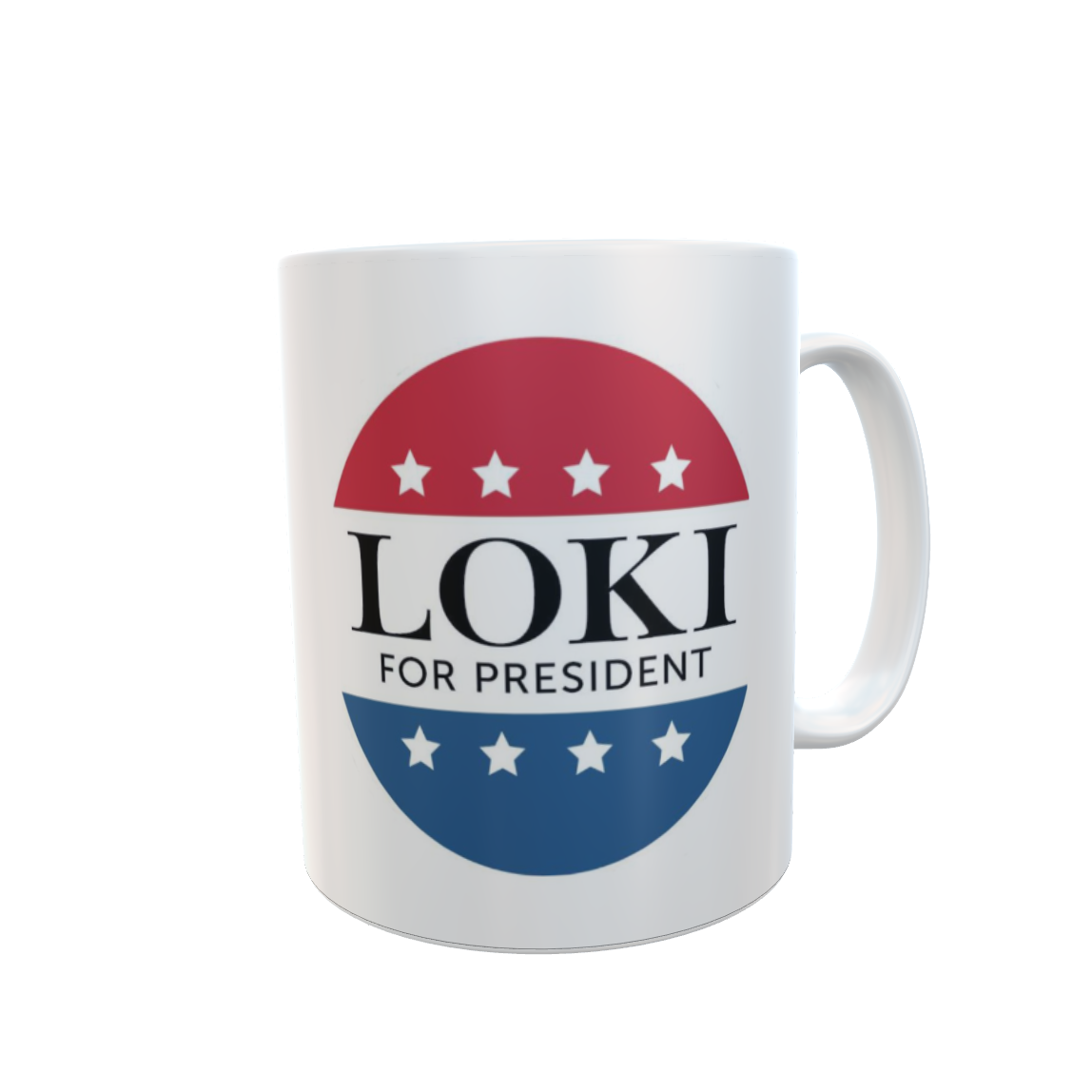 Loki Mug Gift - Loki For President - Nice Novelty Fan Hiddlestoners Cup - Tom Hiddleston thirst