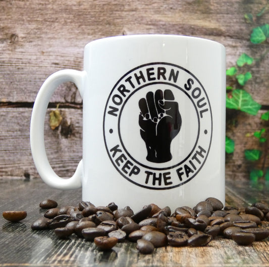 Novelty Mug Northern Soul Keep The Faith Dance Music Lover Fan Gift Present