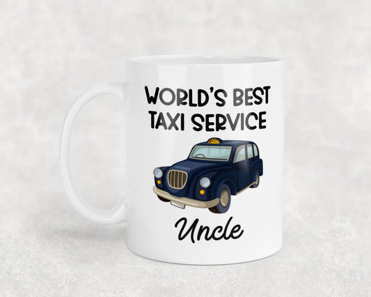 Uncle Mug Gift World's Best Taxi Service Novelty Nice Fun Cute Cup Present