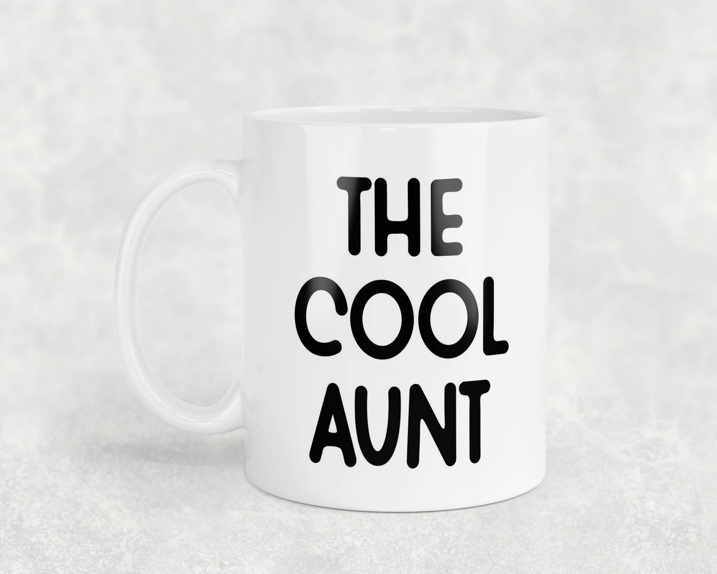 Aunt Mug Gift The Cool Aunt Nice Cute Fun Novelty From Niece Nephew Present
