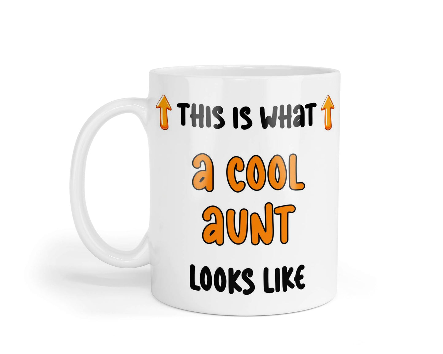 Aunt Mug Gift This Is What A Cool Aunt Looks Like Nice Cute Fun Novelty From Niece Nephew Present