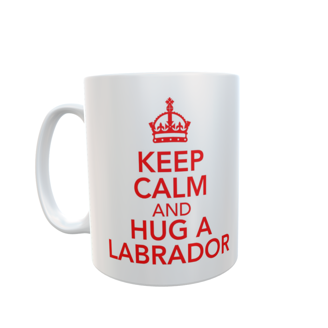 Labrador Dog Mug - Keep Calm And Hug A Labrador - Fun Cute Novelty Cup Present