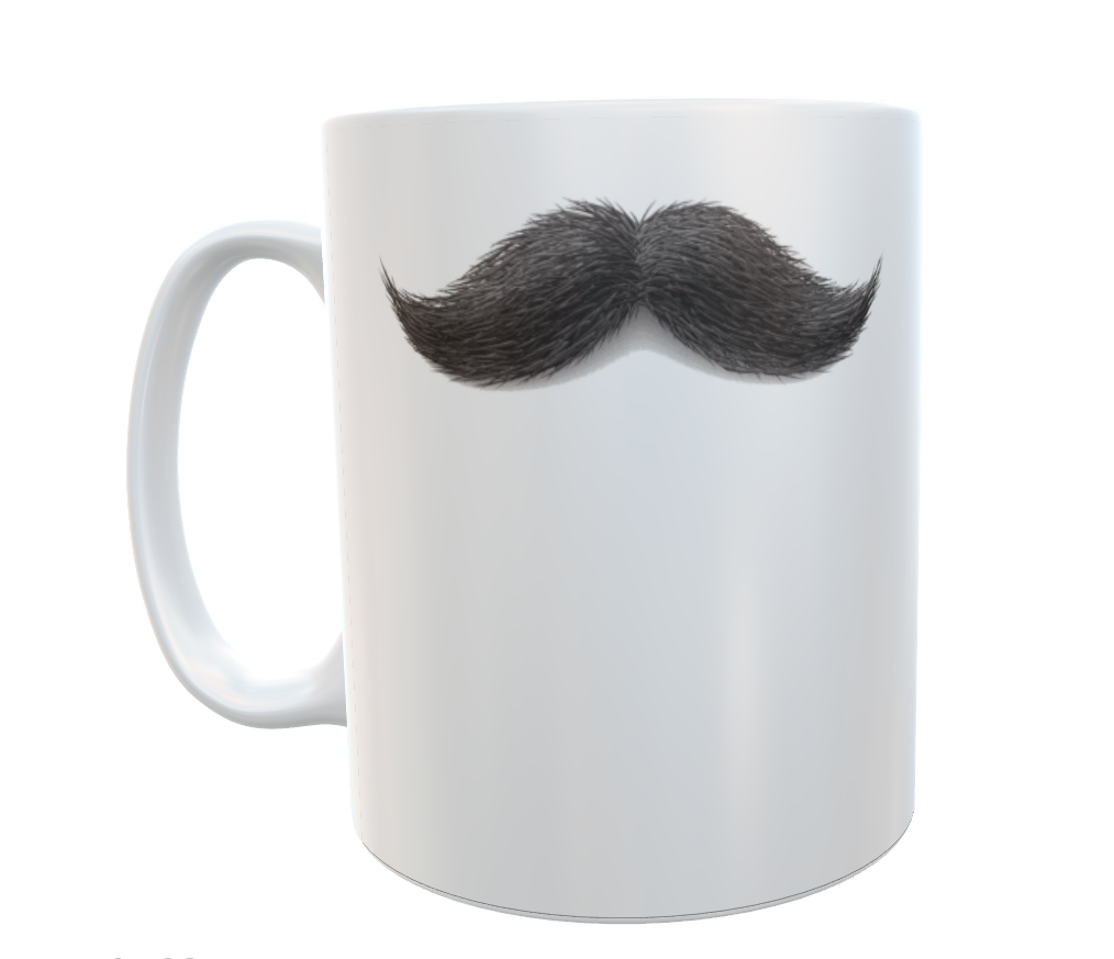 Moustache Mug Gift - Nice Funny Cute Novelty Joke Funny Cup Present For Him Men