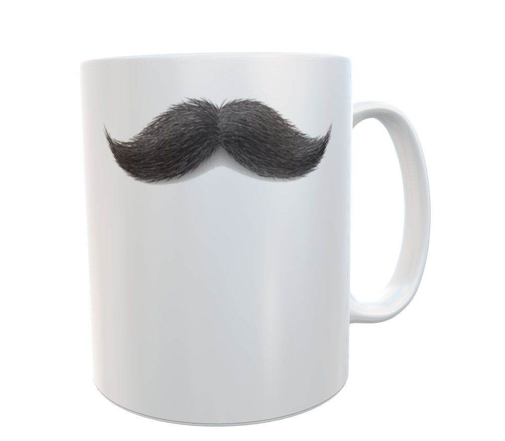 Moustache Mug Gift - Nice Funny Cute Novelty Joke Funny Cup Present For Him Men