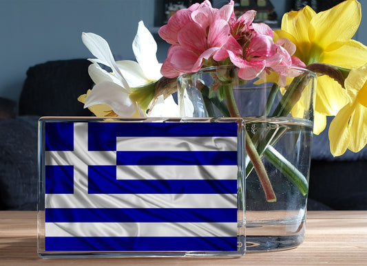 Greece Flag Fridge Magnet Gift - Cute Greek Novelty Birthday Present