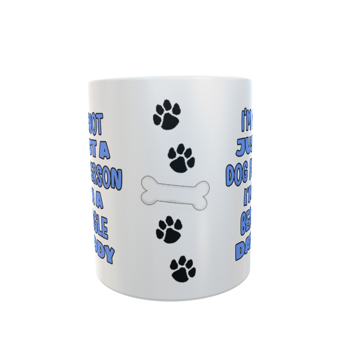 Beagle Mug Gift - I'm Not Just A Dog Person I'm A Daddy - Nice Funny Cute Novelty Pet Owner Cup Present