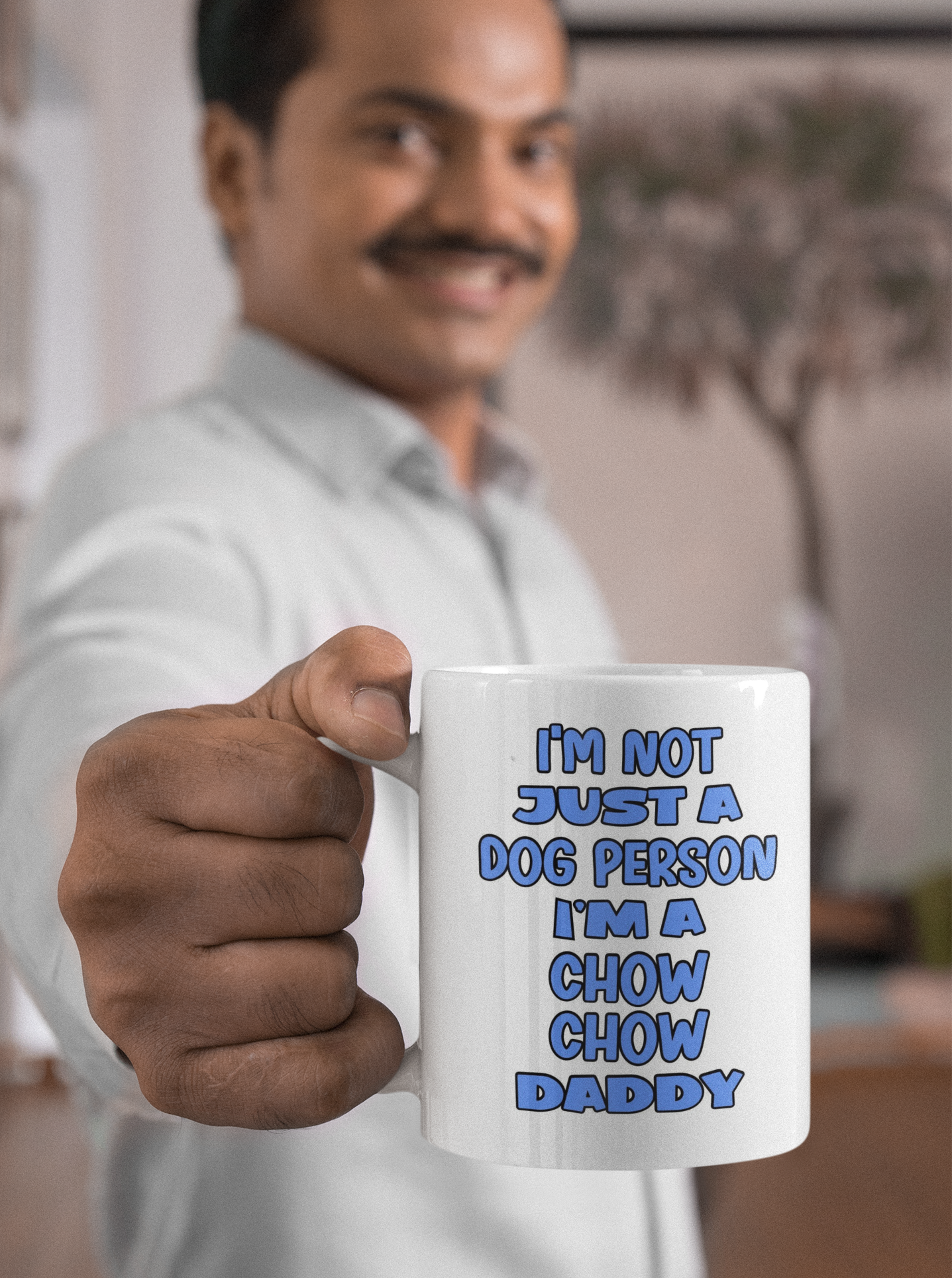 Chow Chow Mug Gift - I'm Not Just A Dog Person I'm A Daddy - Nice Funny Cute Novelty Pet Owner Cup Present