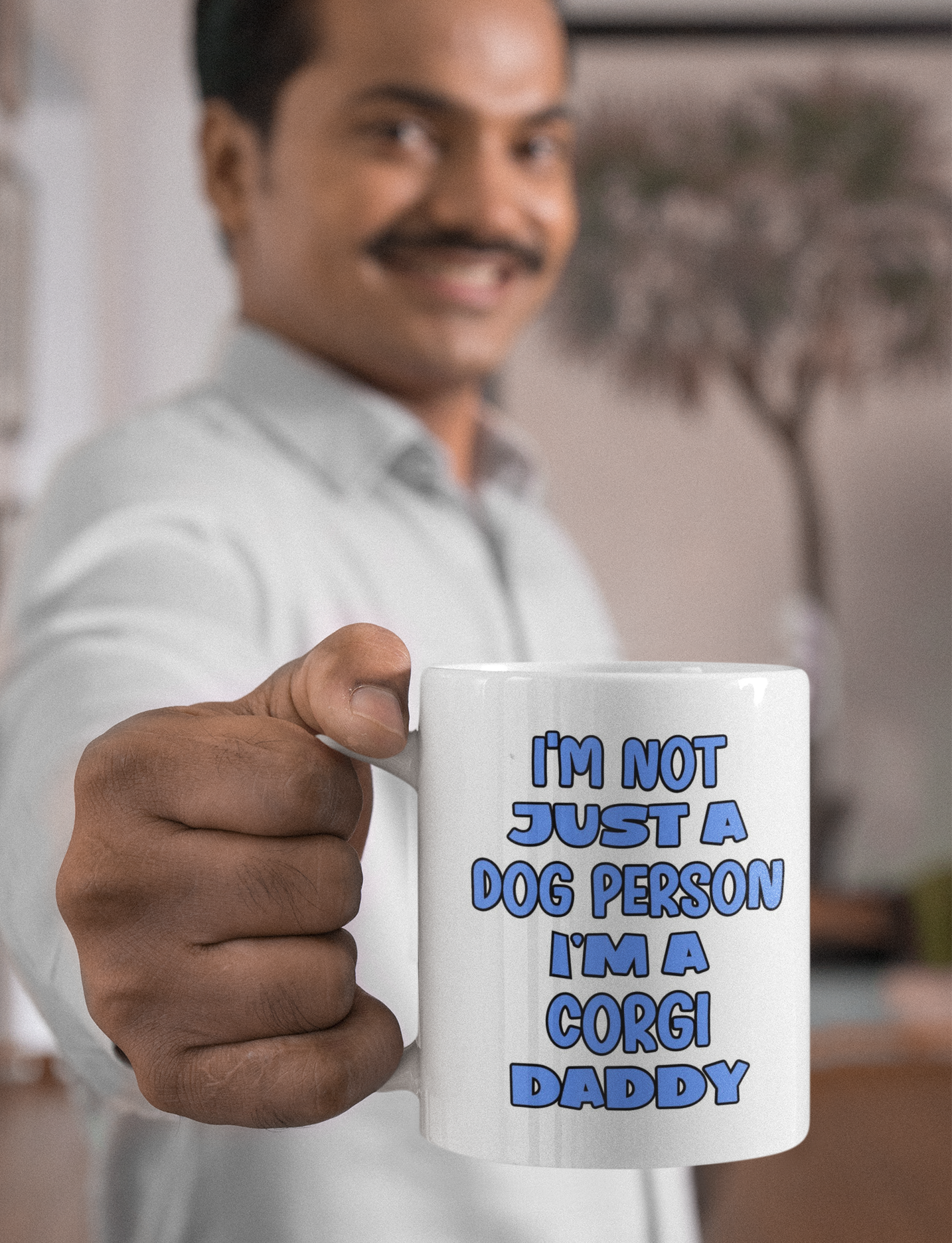 Corgi Mug Gift - I'm Not Just A Dog Person I'm A Daddy - Nice Funny Cute Novelty Pet Owner Cup Present