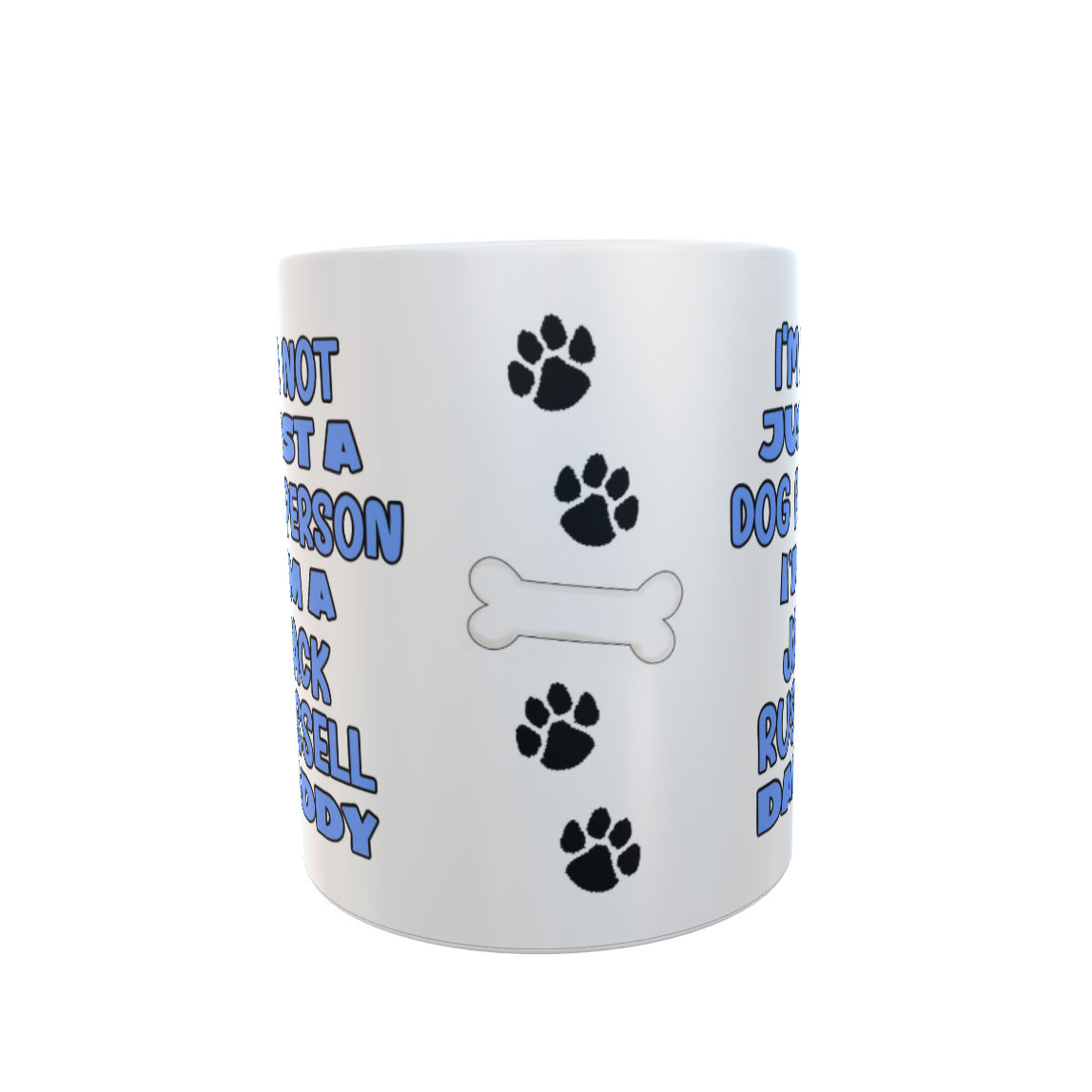 Jack Russell Mug Gift - I'm Not Just A Dog Person I'm A Daddy - Nice Funny Cute Novelty Pet Owner Cup Present
