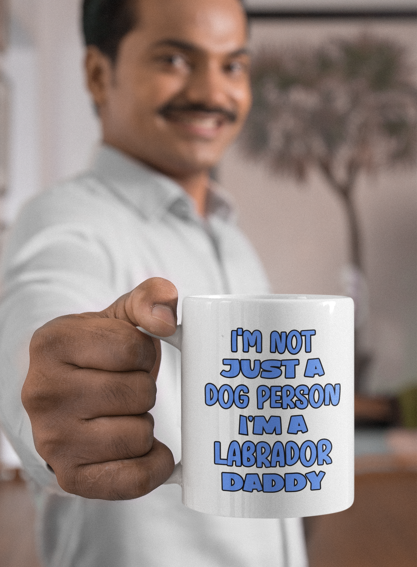 Labrador Mug Gift - I'm Not Just A Dog Person I'm A Daddy - Nice Funny Cute Novelty Pet Owner Cup Present