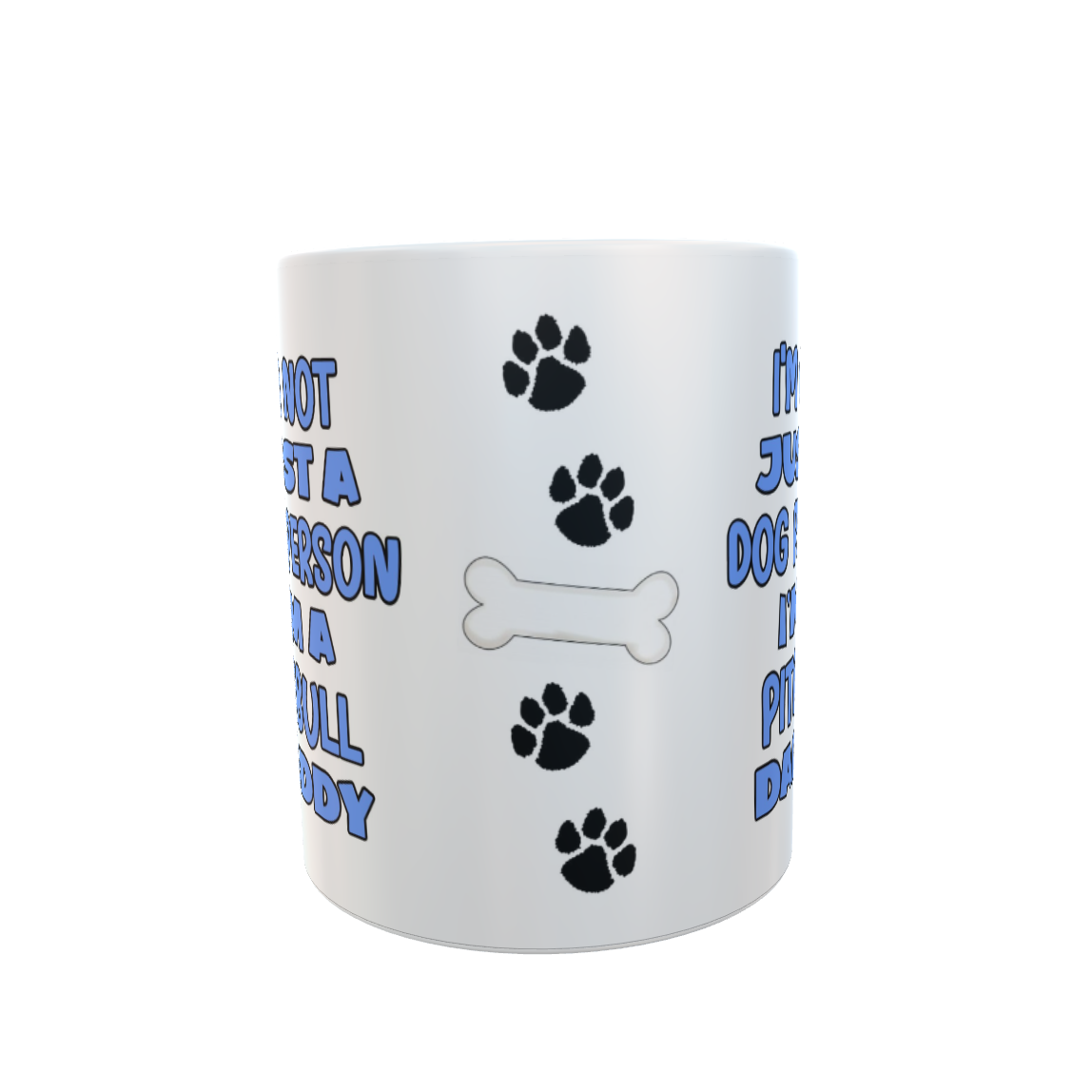 Pitbull Mug Gift - I'm Not Just A Dog Person I'm A Daddy - Nice Funny Cute Novelty Pet Owner Cup Present